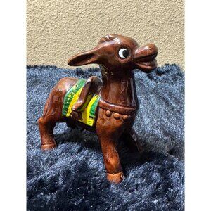 Vintage Hand Painted TILSO Japan Burro Donkey Figurine